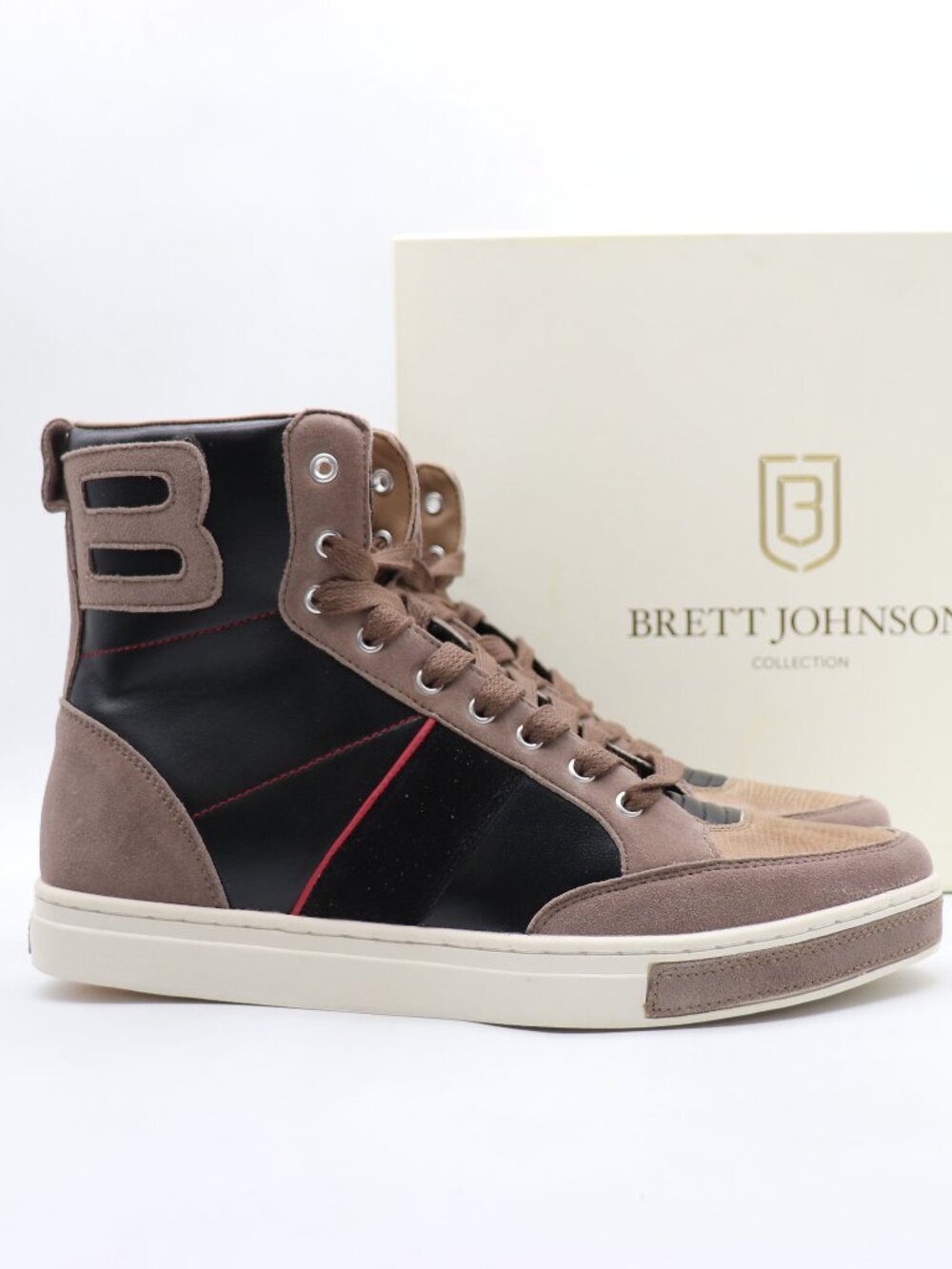 NWB Brett Johnson Starry Nights Men's Size 11 High Top Sneakers Shoes